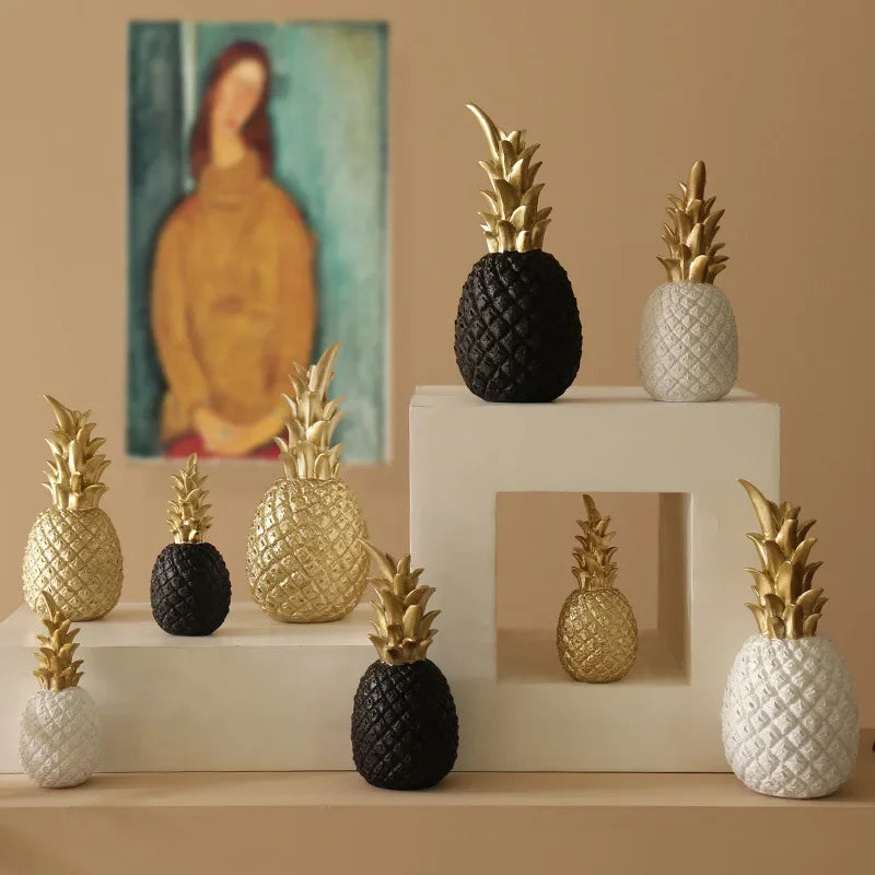 Pineapple Resin Decorative Figurine Tabletop