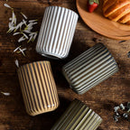 Ceramic Tall Ripple Mugs Set of 2 and 4